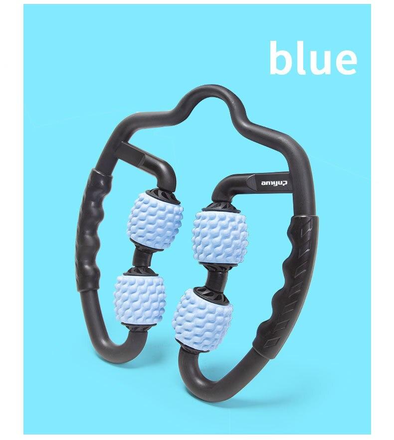 4-Point Fitness Massage Ball - Blue Force Sports