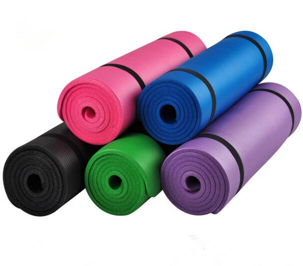 Thickened Soft Fitness Mat - Blue Force Sports