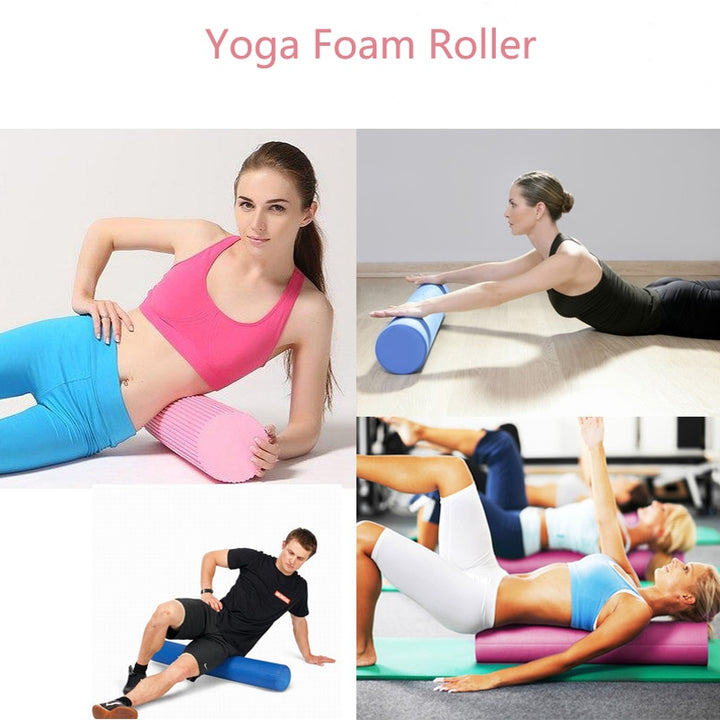 Massage Foam Roller for Yoga - Blue Force Sports