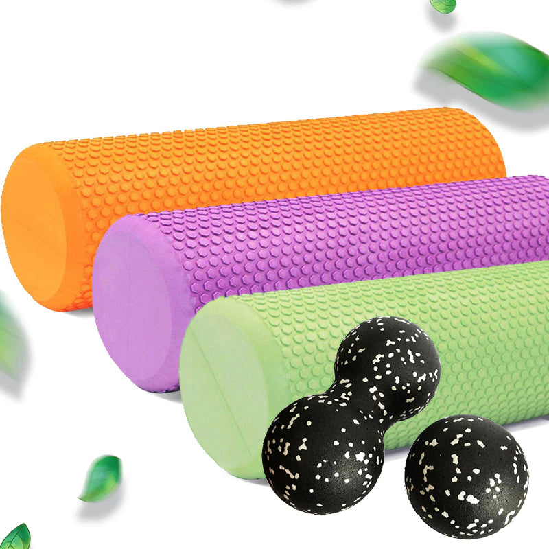 Yoga Massage Foam Roller - Blue Force Sports