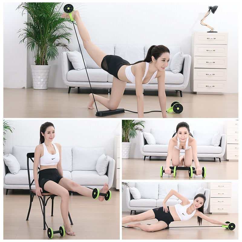 Ab Wheel Roller for Fitness - Blue Force Sports