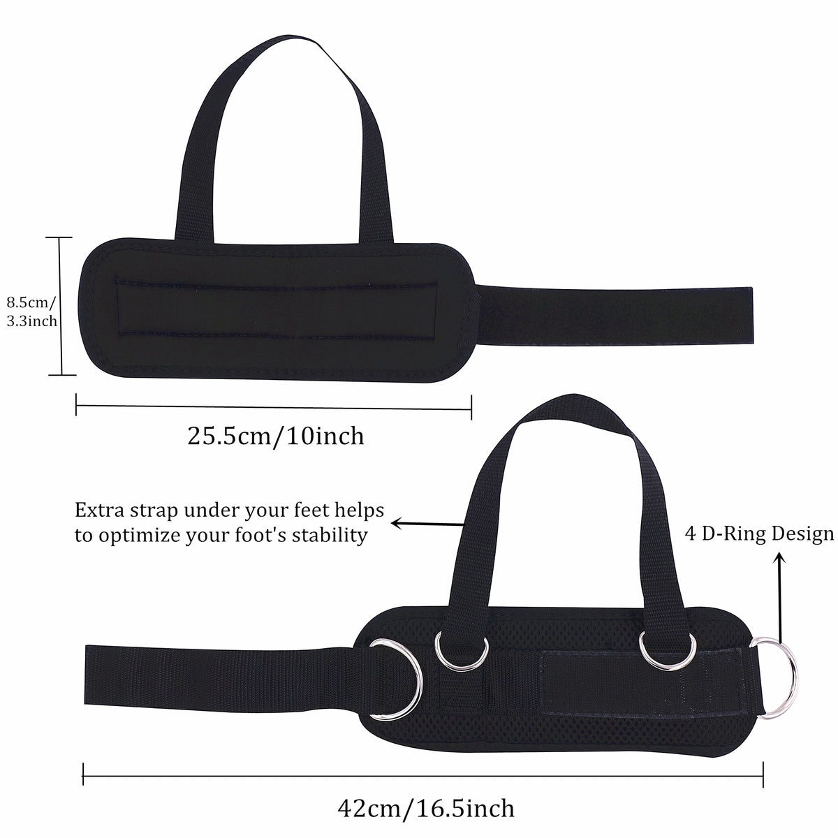 D-Ring Ankle Weighted Strap - Blue Force Sports