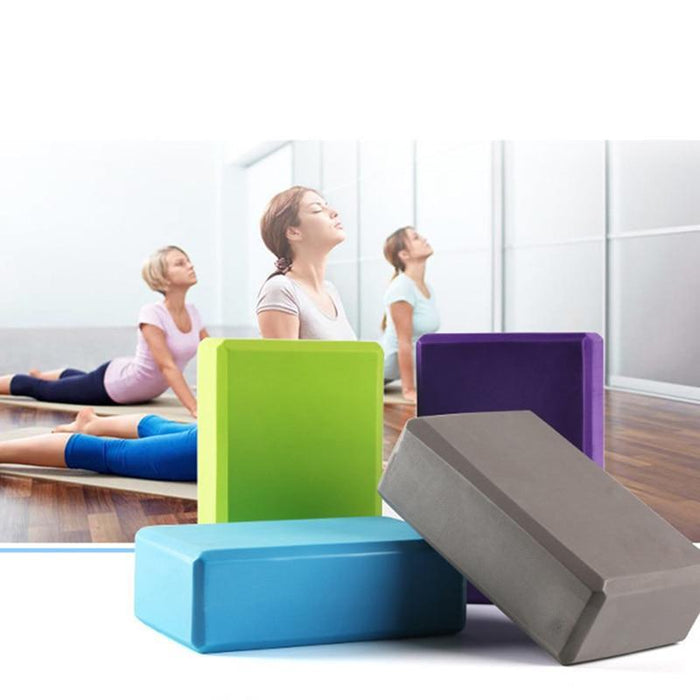 Colorful Foam EVA Yoga Block - Blue Force Sports
