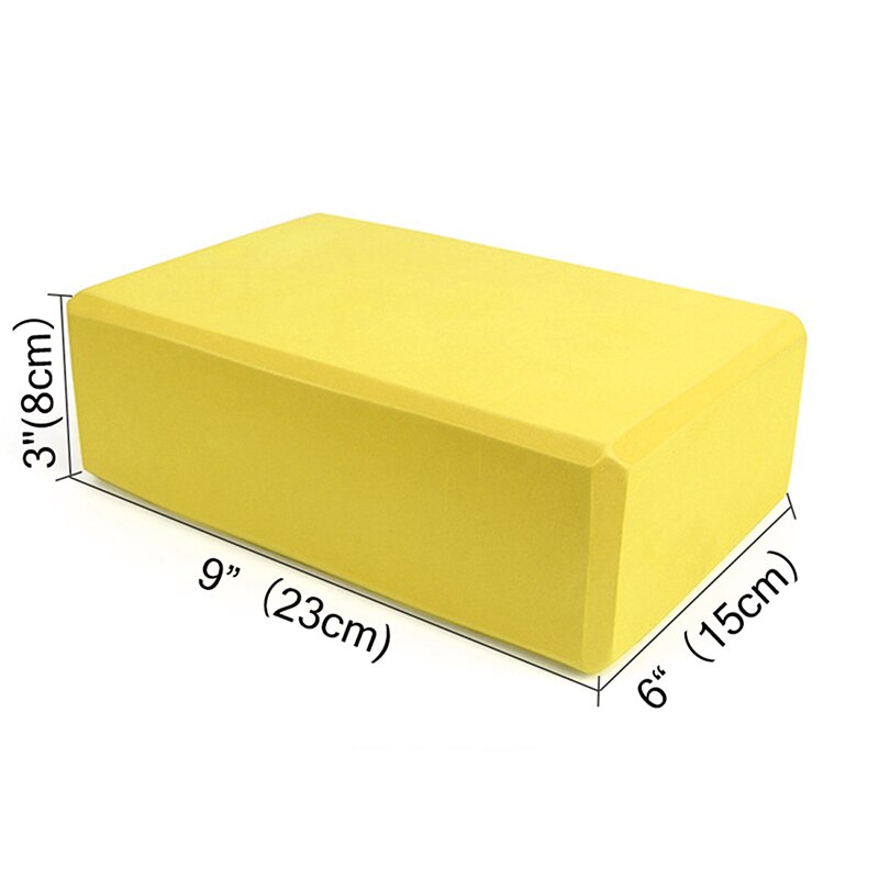 Colorful Foam EVA Yoga Block - Blue Force Sports