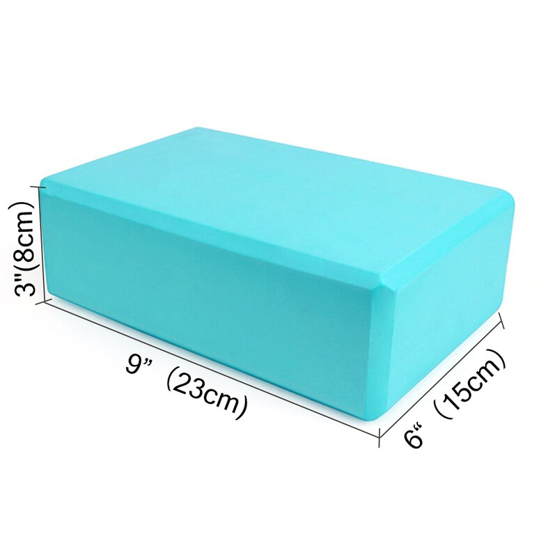 Colorful Foam EVA Yoga Block - Blue Force Sports