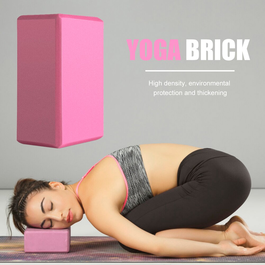 Portable Yoga Foam Block - Blue Force Sports