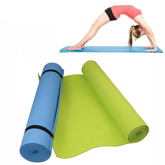 Thick Foam Yoga Mats - Blue Force Sports