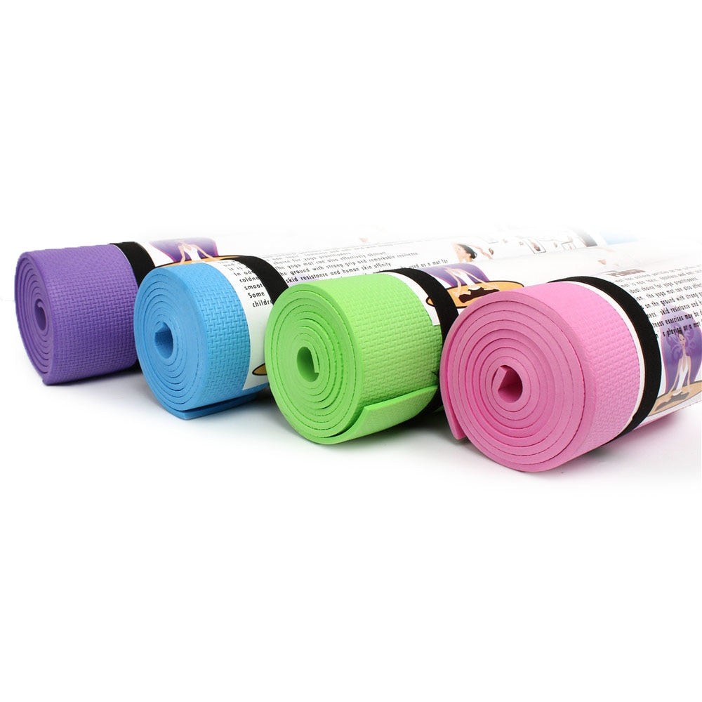 Thick Foam Yoga Mats - Blue Force Sports