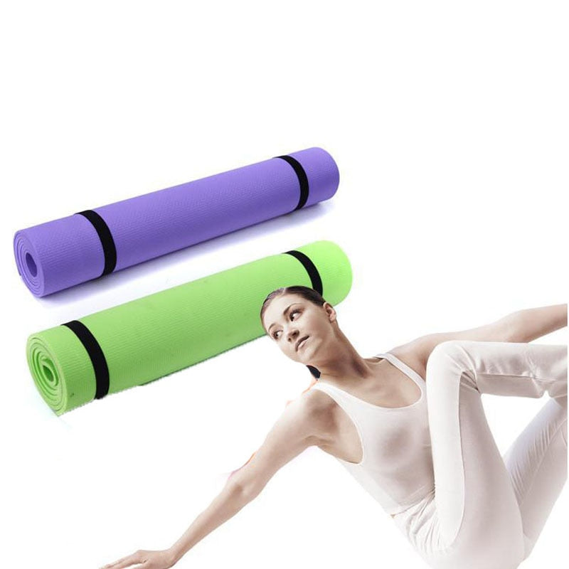 Thick Foam Yoga Mats - Blue Force Sports
