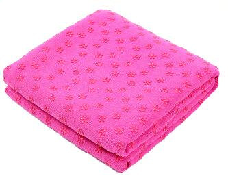 Anti-Slip Microfiber Yoga Mat Towel - Blue Force Sports