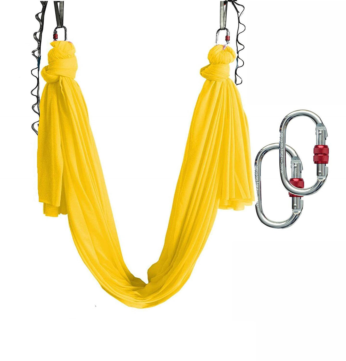 Solid Color Yoga Flying Hammock - Blue Force Sports
