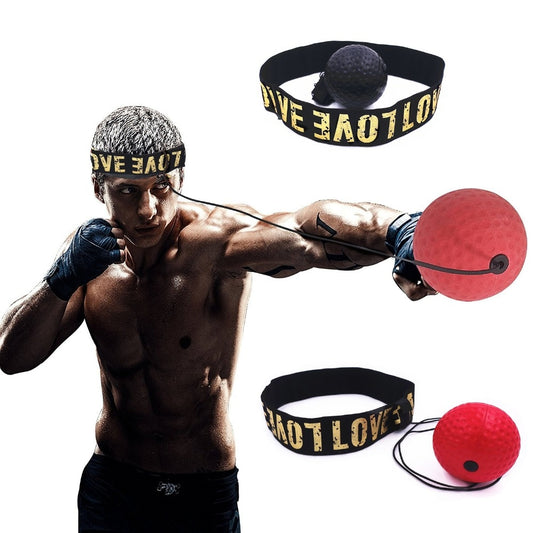 Boxing Training Ball Headband - Blue Force Sports
