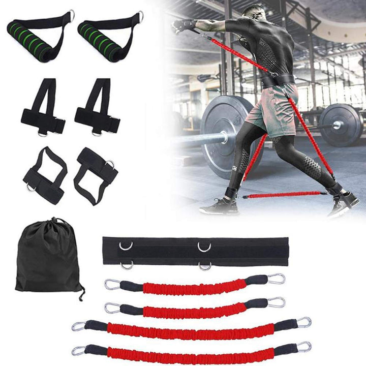 Boxing Trainer with Resistance Bands - Blue Force Sports