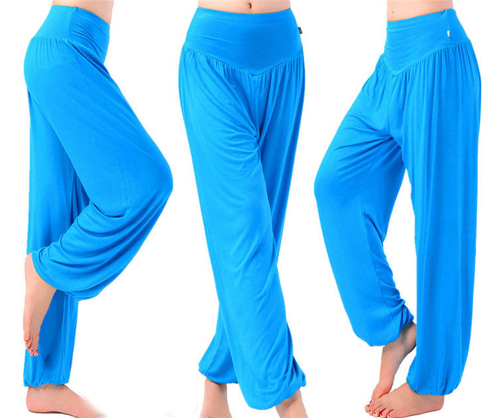 Women's Belly Dance Trousers - Blue Force Sports