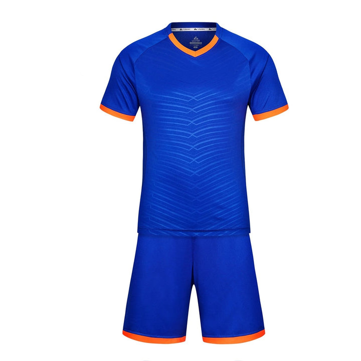 Soccer Training Jerseys and Shorts 2 pcs/Set - Blue Force Sports