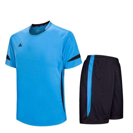 Soccer Training Jerseys and Shorts 2 pcs/Set - Blue Force Sports