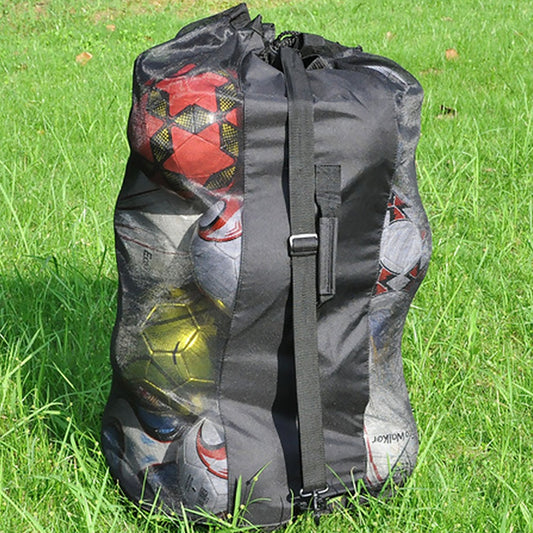 Large Capacity Soccer Ball Bag - Blue Force Sports