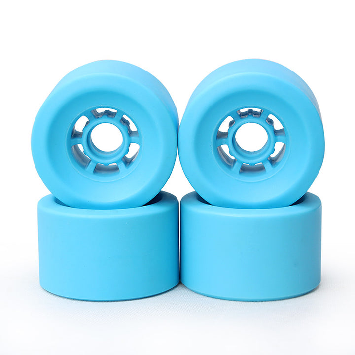 Set of 4 Wheels for Electric Skateboards - Blue Force Sports