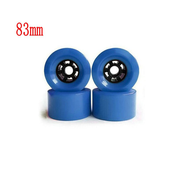 Set of 4 Wheels for Electric Skateboards - Blue Force Sports