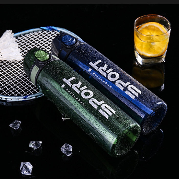 Leak-Proof Sports Water Bottle - Blue Force Sports