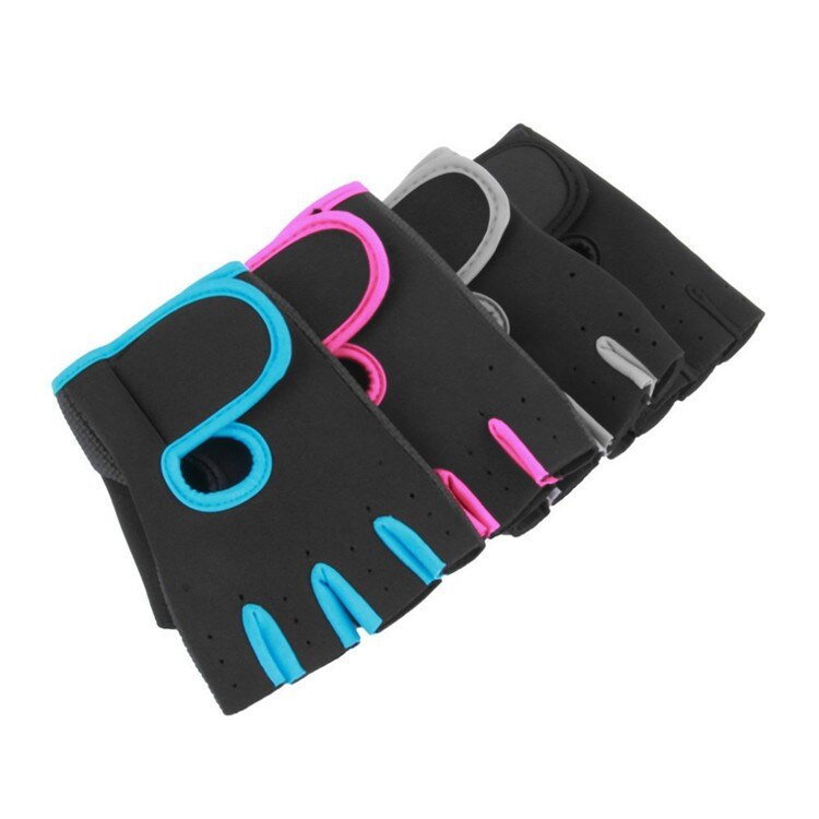 Contrast Design Sports Gloves - Blue Force Sports
