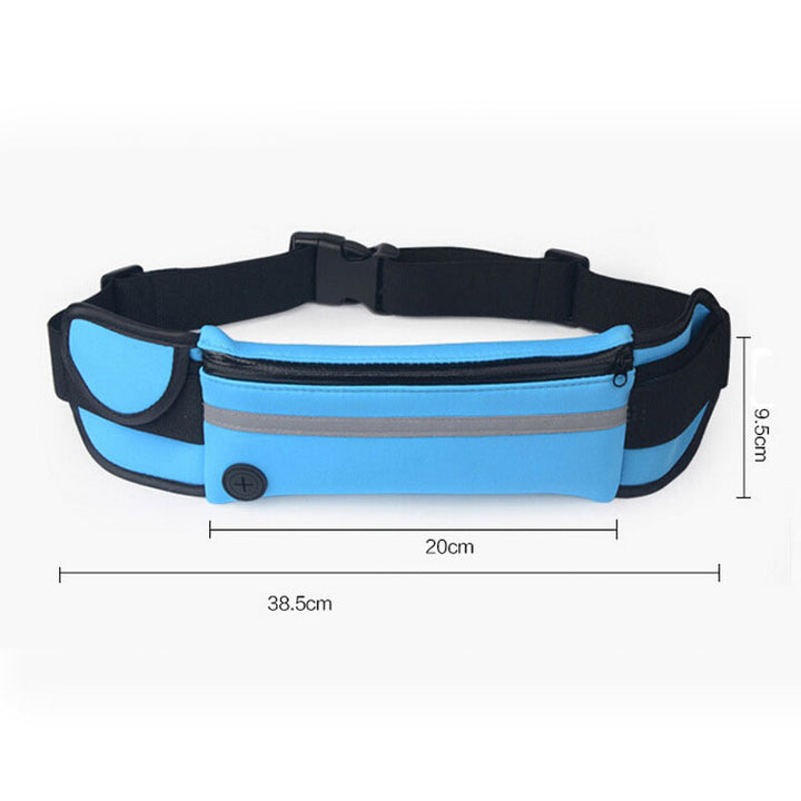 Portable Running Waterproof Waist Bag for Women - Blue Force Sports