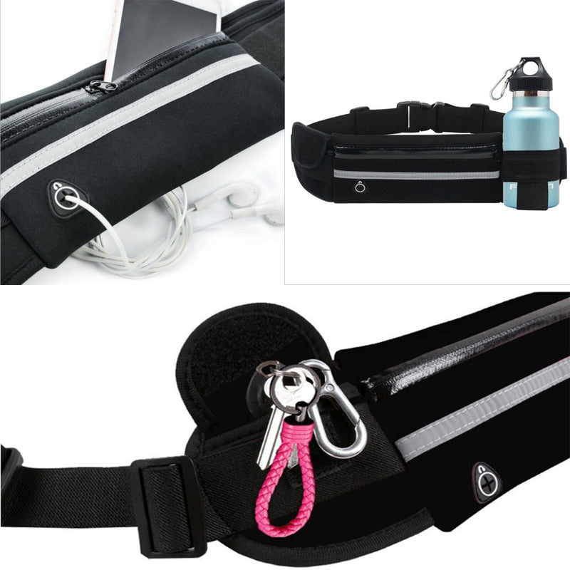 Portable Running Waterproof Waist Bag for Women - Blue Force Sports
