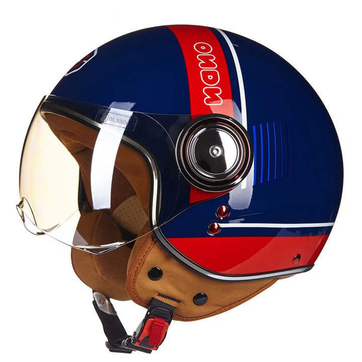 Motorcycle Colorful Helmet - Blue Force Sports