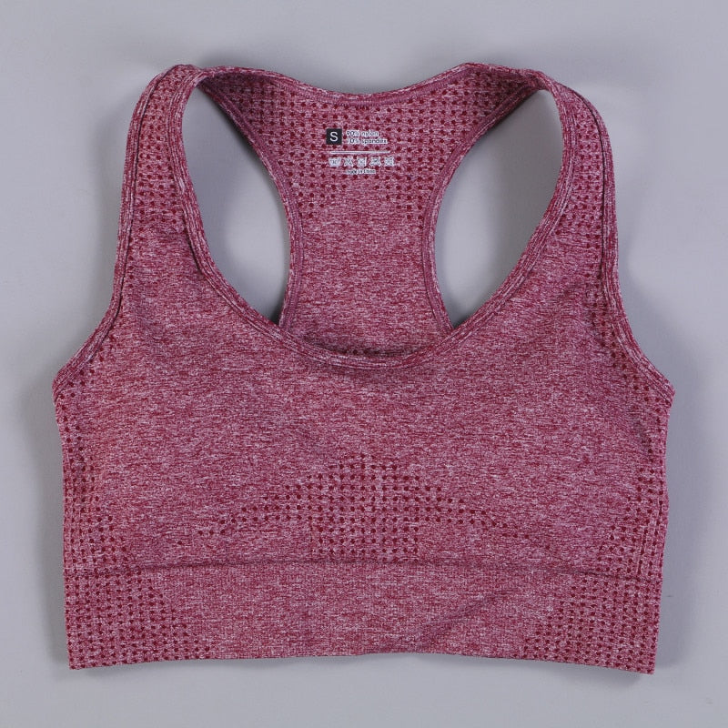 Women's Seamless Workout Top - Blue Force Sports