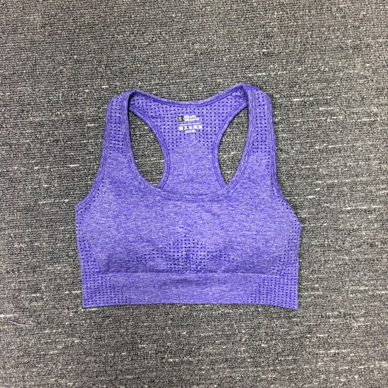 Women's Seamless Fitness Clothing Set - Blue Force Sports