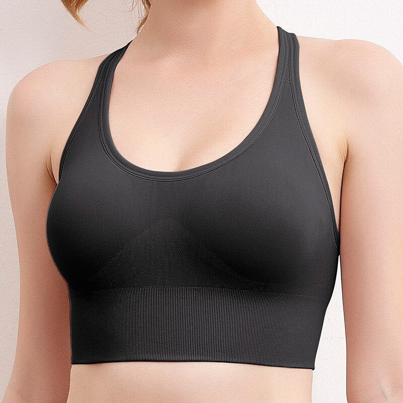 Women's Seamless Sports Bra - Blue Force Sports