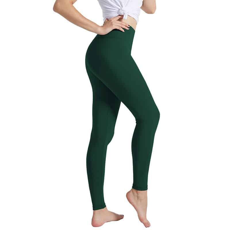 Women's Push Up Plain Leggings - Blue Force Sports