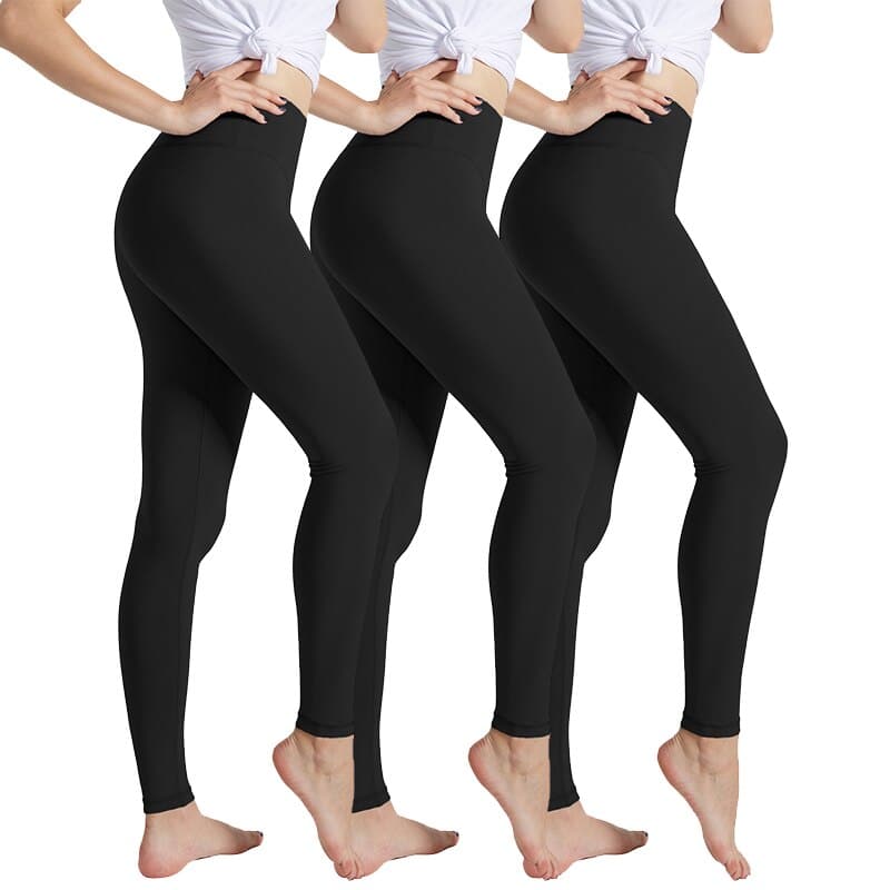 Women's Push Up Plain Leggings - Blue Force Sports