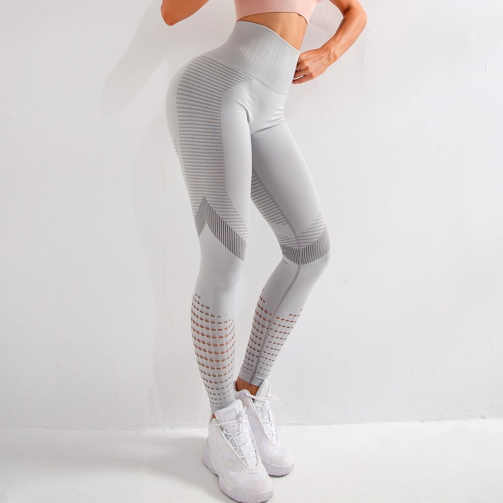 High Waist Push Up Leggings for Women - Blue Force Sports