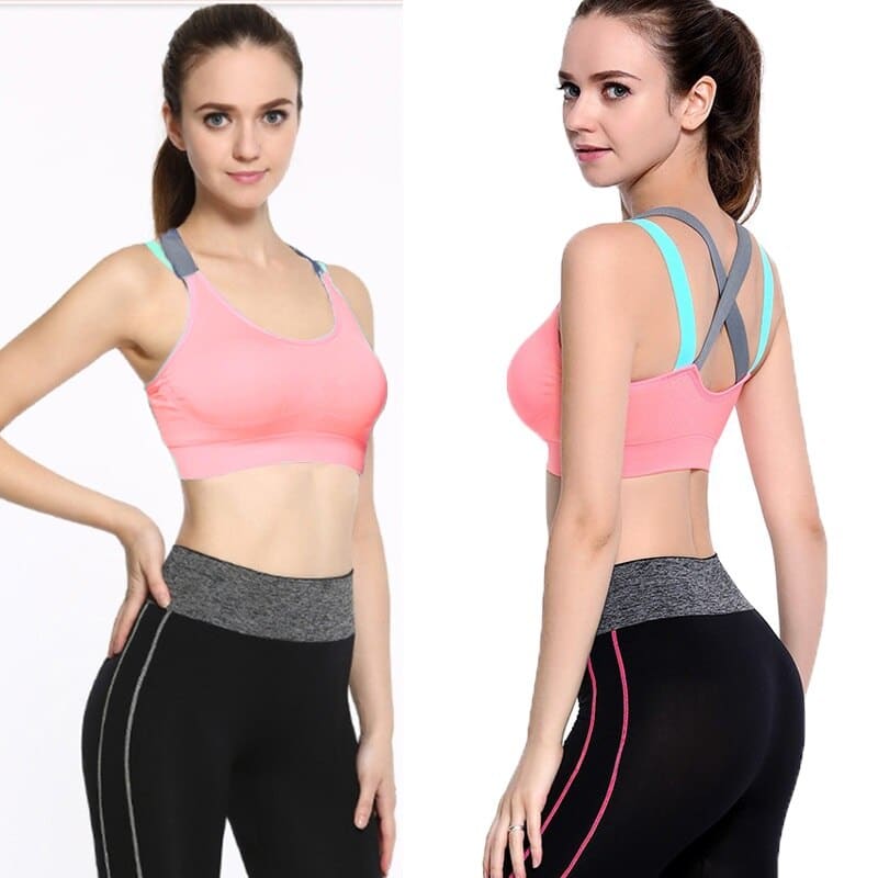 Women's Breathable Sports Crop Top - Blue Force Sports