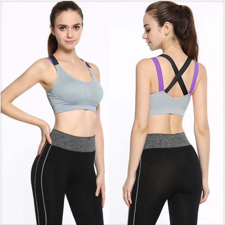 Women's Breathable Sports Crop Top - Blue Force Sports
