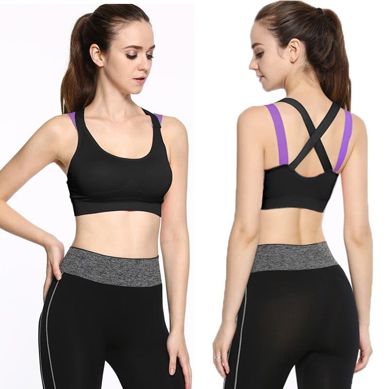 Women's Breathable Sports Crop Top - Blue Force Sports