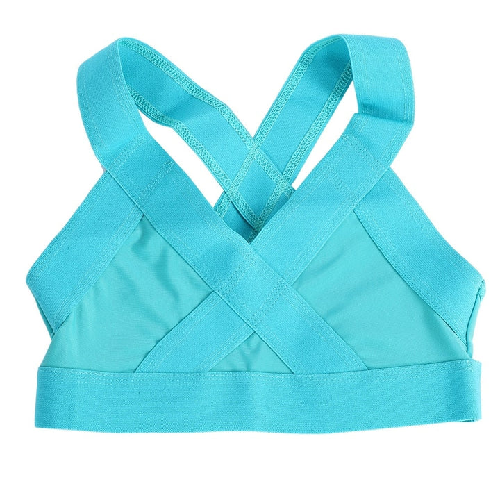 Quick Dry Shockproof Sports Bra - Blue Force Sports