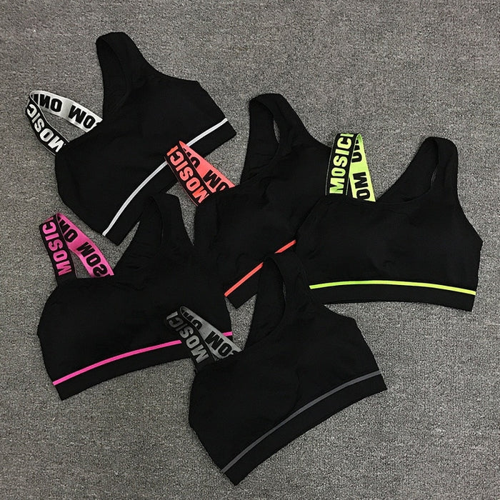 Women's Workout Push Up Bra - Blue Force Sports