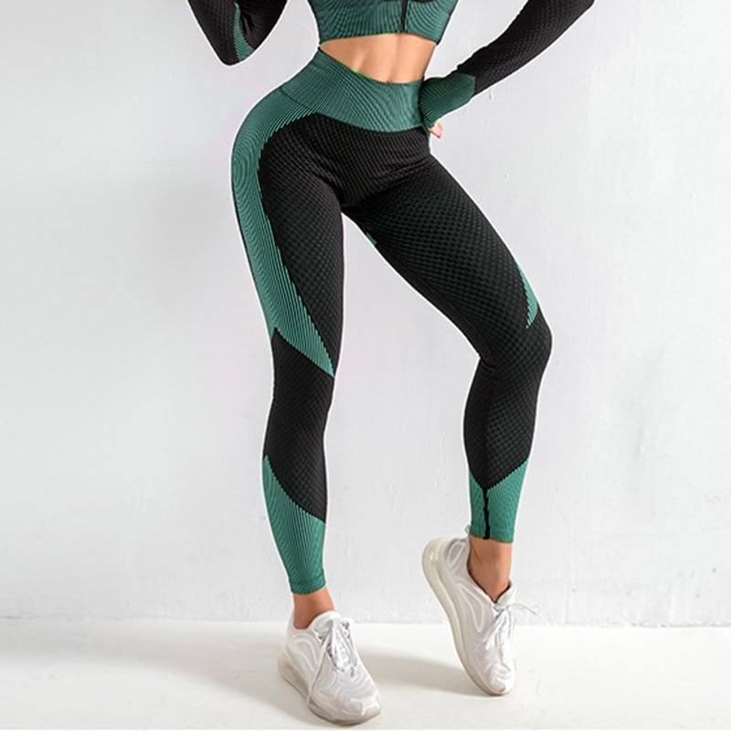 Women's Leggings with Push Up for Fitness - Blue Force Sports