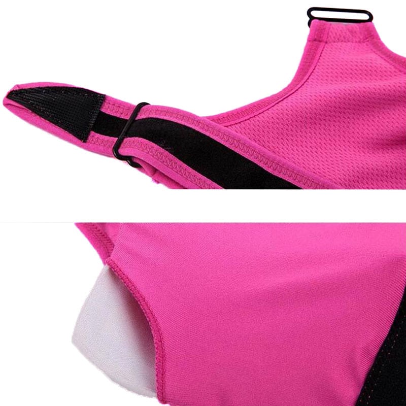 Women's Sport Bra with Front Zipper - Blue Force Sports