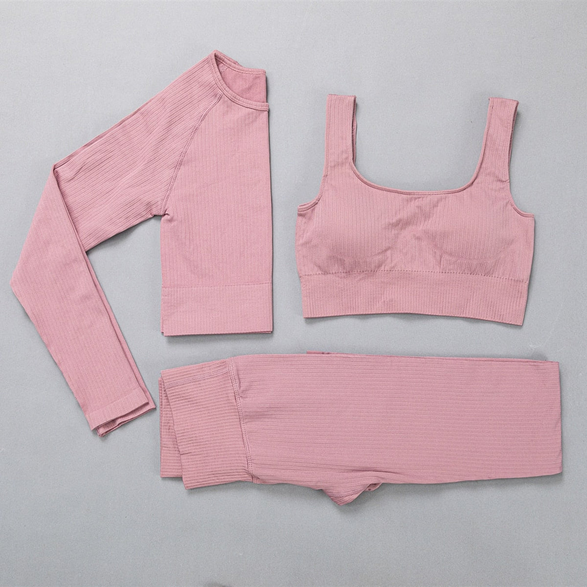 Women's Stretchy Workout Sport Set - Blue Force Sports