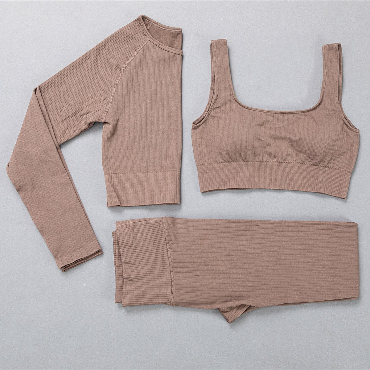 Women's Stretchy Workout Sport Set - Blue Force Sports