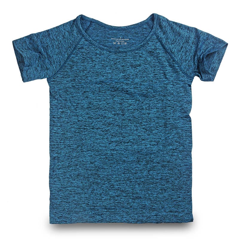 Women's Noise Pattern Quick Dry Sports Top - Blue Force Sports