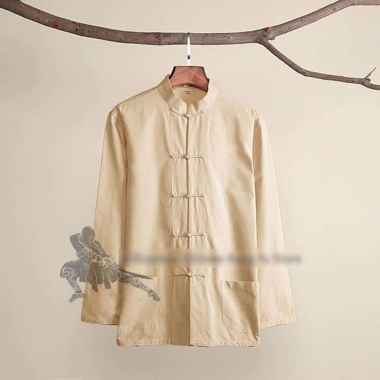 Pure Cotton Kung Fu Jacket - Blue Force Sports