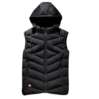 Men's Warm Sleeveless Sport Jacket - Blue Force Sports