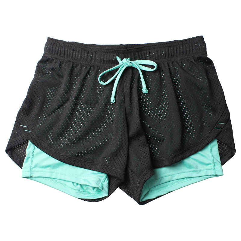 Women's Breathable Fitness Shorts - Blue Force Sports