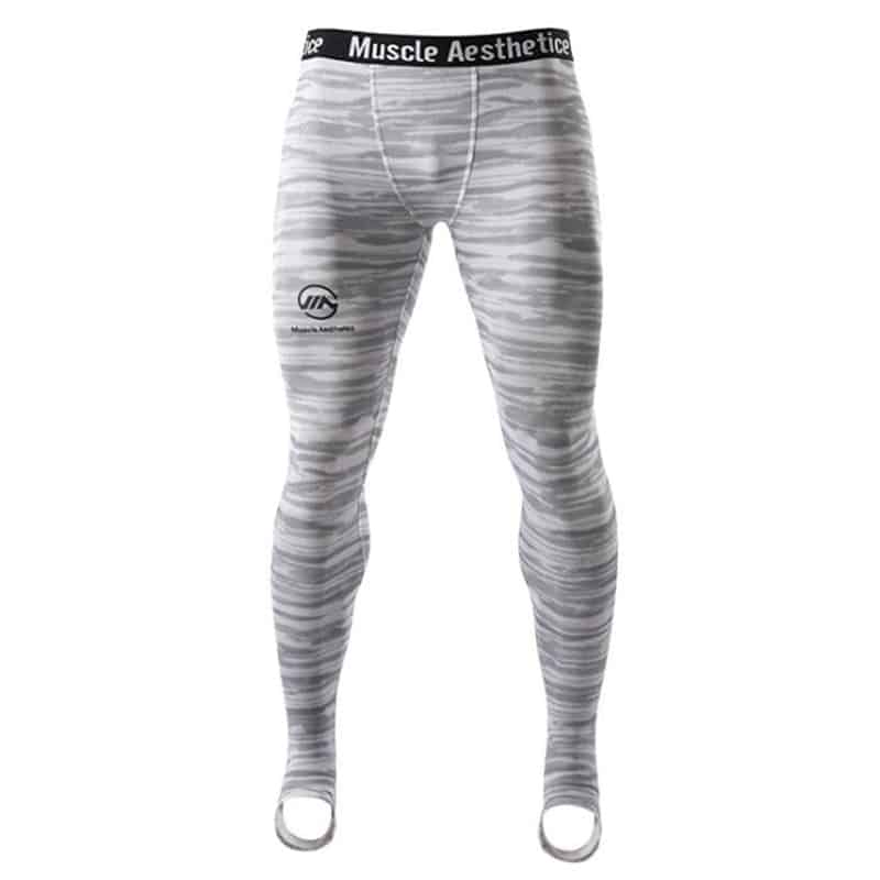 Men's Compression Tight Leggings for Running - Blue Force Sports