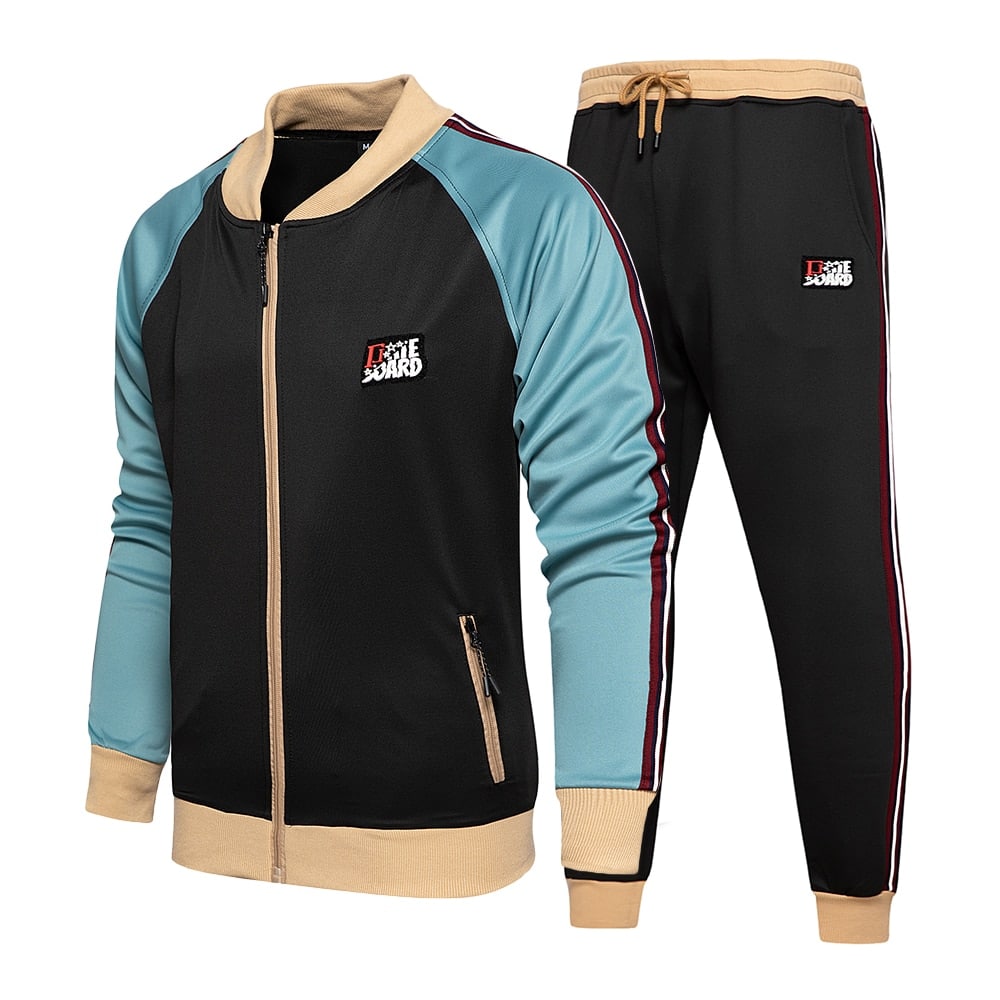 Men's Tracksuit 2 Pcs Set - Blue Force Sports