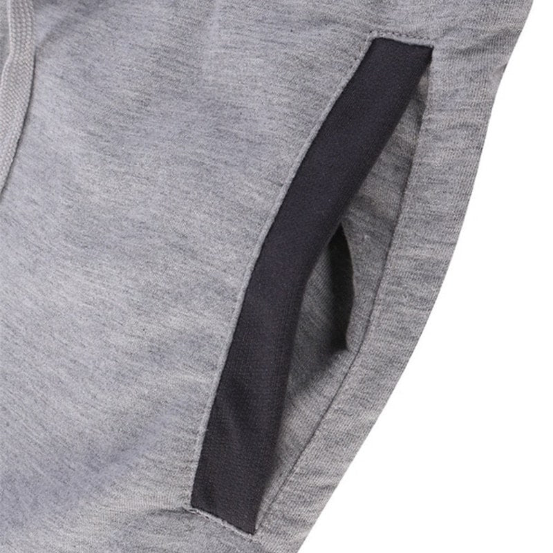 Comfortable Knee-Length Elastic Cotton Men’s Joggers - Blue Force Sports